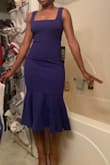 I bought a couple of dresses to see what style I was going for, and I decided this would be the dress I walk in!! The fit is great, I love the back, and it gives some nice shape! - Daija E.