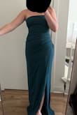 Bought this as an option for a wedding guest dress. I thought it was just ok, the overall fit was fine but the zipper stuck out a bit in the back which I think just makes it look cheap. You could also see some of the layers underneath through the front. Ended up returning. - Elise B.