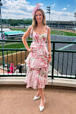 I'm wearing this at the Kentucky Derby right now and have received so many compliments. It fits like a glove and hugs in all the right places. - Alexis S.