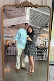 This dress was perfect for a summer wedding. It was so comfortable and airy. The fit was perfect, the elastic in the waist was the perfect height to give you a marked waist in a favorable way. I want this dress in different colors, it's my favorite! - Adriana R.