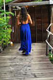 I like this dress a lot. It's very cute, and wonderfully flowy. I love the color and it looked great on the vacation that I took it to. - Tiana H.