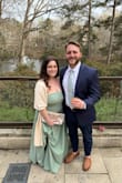 Love this dress!! I am 5 foot so had to have it hemmed. It has a beautiful bubble hem that my seamstress was able to keep that intact. Something to keep in mind for any other petite girlies! It fit very well otherwise and is a beautiful dress! - Ashley V.