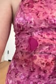I had the dress on for 15 minutes, and it ripped before I even left the house. I was so disappointed because it looked and fit great when I first tried it on, but then it literally started falling apart at the seams. - Abigail O.