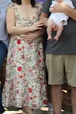 Gorgeous dress, got on sale. Loved it, great length for church. The back does feel delicate, like it might rip if not careful - Savannah R.