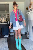 These boots have become my entire personality. The color, the fit, the details- everything is perfection. I can't believe I got them at such a deal - too. - Heather L.