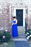 I absolutely loved this dress! The rich blue is stunning, and I love the ruffle throughout the dress. The quality was great, and the sizing was accurate to the size chart. The straps were a little loose, but nothing major. Overall, this was a huge win and I would get it again in another color! - Elenora J.