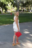 The dress was so flattering and comfortable! I loved the back bow and it was easy to move around in. - Hannah J.