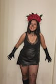 I bought this skirt for a Day of the Dead event. If fits a bit big on the waist but not so bad. - Yeni G.
