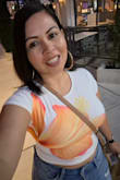 Simple but cute. One of my favorite tops to wear in the summer with shorts. - Yeni G.