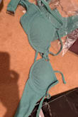 Lulus has really misrepresented the aqua color, as mentioned by another reviewer. It's far less vibrant in person, which is really disappointing. Being final sale, you know you're taking a bit of a risk with size, but it's a little ridiculous how much they've edited the images in regard to the color. - Kate G.