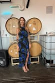 This dress fit pretty true to size. I ordered a small and it was slightly loose around the chest and hips. This didn't bother me and wasn't noticeable. I will definitely wear this again. Made well and comfy. :) - Kalie B.