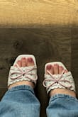I bought these last minute for my graduation and was scared I would get the sizing wrong, but they fit perfectly! Very comfy and the heel is very manageable and easy to walk in. - Daniela M.
