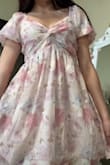 The dress was beautiful and fit me perfectly. I like my dresses to fit me snug, so I always size down (ordered an xs). I got multiple compliments on my dress at my banquet. - Katherine L.