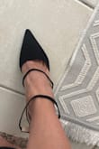 I would not recommend this shoe style if you have thinner ankles. The shoe looks nice in the picture because the straps look perfect, but the straps are stretched out. Unfortunately, I can't seem to return them. - Norma B.