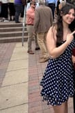 The dress is very cute! It's definitely short and a bit tight around the bust but the fabric is a nice quality. - Yael A.