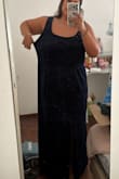 It was way too big for me, but the fabric is so nice. - Maria C.