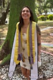 I wore this dress for our grad fest event at school. It's so comfortable and fits me perfectly. Loved my look. - Monique M.