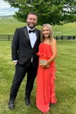 This dress was everything I hoped it would be. I bought it for a black tie wedding and couldn't be happier with my purchase. It does fit true to size. I did not get it shortened, but I would do so before wearing it again. Even with heels, it was on the ground. - Kristi G.