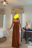 I am 5'4 125lb 32C, wearing XS
Very long. I would need to hem about 4 inches. I returned. - Rachel D.