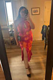 So cute! I was worried based off of other reviews, but it fit my body perfectly. I don't need to wear a bra and my boobs are covered which I'm always most worried about! I can't wait to wear it for the upcoming wedding I'm going to. - Amanda M.
