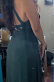 I felt so regal and elegant in this dress. I actually plan to buy this for my sister too! It fits really well and isn't too heavy. - Cynthia S.