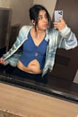 I really liked how it hugged my body and wasn't too tight, just need to wear it with the boob pads, unless you don't mind your bra showing. I paired it with a sweater I bought off of Lulus, too! - Cynthia S.