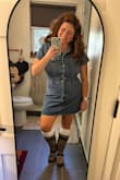 Whenever I wear this denim dress, I feel extra everything. It's a permanent classic piece in my closet, and I can't express enough how much I love it. - Sara J.