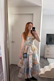 I love this dress! Fits as expected. I do have a smaller chest and short torso/long legs - Danielle M.