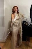 I bought this dress for a 1960's James Bond themed murder mystery party and it is one of my favorite things I've ever worn. The fit was perfect, no alterations needed, and it looked great with long satin gloves, a fur shawl, and pearl jewelry. Highly recommend! - Nicole B.
