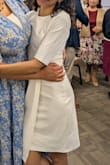 I was getting complimented all night. The dress is super comfortable, and has a nice stretch. - Linabel P.
