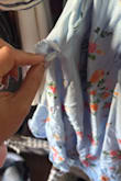 Fabric ripped in several spots after a single wear. Seams are horrible and literally shred into pieces for no apparent reason. Biggest waste of money ever - Nicole S.
