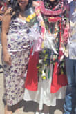 I ordered 3 dresses for my niece's graduation. Among all the 3 dresses, this one fit best. Very comfortable and beautiful dress. Got lots of compliments. - Melanie P.