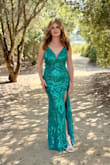 My daughter at her senior prom was a knockout in this dress - Tanya W.