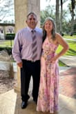 The dress was perfect. I got so many compliments on it at the wedding we attended. I am a true size medium and that is what I purchased. It fit perfectly. I am 5'2 and did have to get it shortened slightly, even with heels on. Overall, just wonderful. - Heather I.