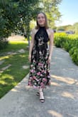 Purchased dress for an awards banquet and she got so many compliments. It's just absolutely gorgeous on. Size small fit perfectly. Shipping and arrival was all accurate to what was estimated. It's very high quality and we were overall very pleased. - Lacey V.