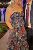 What a gorgeous and versatile dress!
I bought this dress for a wedding in May with a wildflower theme. The dress code was cocktail but I feel like this could be dressed up or down a little for multiple occasions.

I got several compliments and I love the pockets! It was slightly itchy around the waistline, but that's the nature of the material.

The dress was supportive enough that I didn't need a bra and I wear a 34D/32DD. Straps were adjustable.

This dress does NOT stretch, so keep that in mind when trying to choose a size. I am 5'5 and 145ish lbs and a medium was a bit snug. It still zipped, but I definitely had to smoosh in there a bit and my boobs were a little more voluptuous than I typically prefer. I feel like I could have sized up to a large and been more comfortable. But I didn't have time for alterations so I didn't want to risk it. - Kate B.