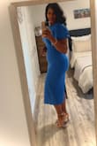 I am so in love with this dress. It fits so beautifully and so comfortably. The color was perfect and I received so many compliments. - Gloria P.