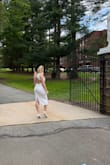 I loved this dress so much more than I thought I would! I wore it for my hooding ceremony and it was the perfect balance of elegant and classy yet sexy with the open back. - Victoria C.
