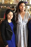 Wore this dress for brunch and got so many compliments. The waist was a little loose but you can tie it on the back to fit perfectly. The low cut front is flattering and not too much. Love it! - Sandra V.