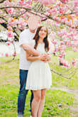 I ordered this dress for my engagement shoot. It's super cute but if you have a smaller waist, it will be too large. The bottom part kept falling down so much you could see my undergarments and the top part was noticeably loose. I'm normally between a small and medium (4 or 6) and I regret not getting a small. Luckily you couldn't tell from the front and it photographed well. - Olivia A.