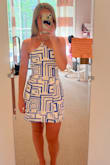 I'm a teenager going on a trip to Italy, and this dress is perfect! It hugs my hourglass in all of the right places, and it doesn't ride up with my wide hips (like other dresses do). It also is the perfect length without being too short - Caroline W.
