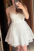 Not my favorite. Lacy was a bit itchy, and the zipper was broken. But dress was not my style personally. - AJ T.
