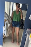 I like this top. It's a little boxy so it's not my favorite, but it's still cute. - Clare R.
