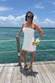 The dress is simply beautiful. You look beautiful entering the room and leaving the room. It's definitely a head turner. The material was exactly what I expected. It was just perfect for my trip to Jamaica. - Vanessa A.