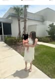 I purchased the skirt as well, and it is honestly gorgeous! It is a tiny bit see through with colored undergarments, but with the tan it's no problem. Looked super cute and got it for Mother's Day. - Chloe C.