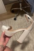 These heels are so cute and perfect for graduation. I wore them for a few hours, and my feet didn't get sore until hours later, which is to be expected with 5 inch heels! They're so pretty, and the height makes me feel so tall - Megan K.