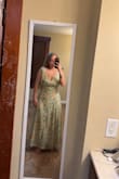It is perfect. I love it so much. I ordered the medium first and I loved the fit, but if u r blessed in the chest, I would definitely recommend going up a size. Once I got the large it fit perfect and I can't wait to wear it!!! - Marlo S.