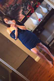 It's exactly as the picture when i tried it on. Just a lil bit loose at my chest , it's probably because I don't have a big boobs. 
I am wearing this to a wedding as a guest,. - Janette P.