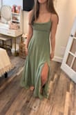 I ordered this dress for my daughter's graduation, and we were so pleased.  The quality is amazing!!  The open back is stunning.
There's a double layer of fabric, so it's not see through and flimsy.
My daughter is tall, but we still had to hem it. 

5'7"
Waist:26
Weight: 120 - Tanya D.