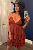 I bought this dress to wear to a Morgan Wallen concert. I live in Florida, and it is already hot and humid in May. It was the perfect dress. It was very comfortable to wear and well made. Loved the material. I received a lot of compliments. - Deborah L.